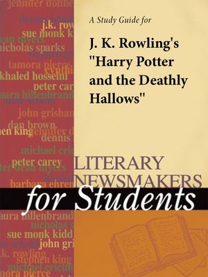 cover image of A Study Guide for J.K. Rowling's "Harry Potter and the Deathly Hallows"